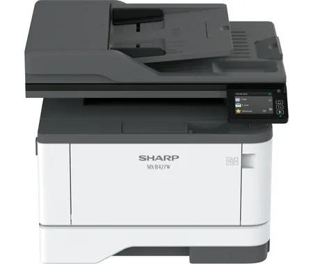 Multifunctional laser Sharp Luna MX-B427WEU, Negru-Alb