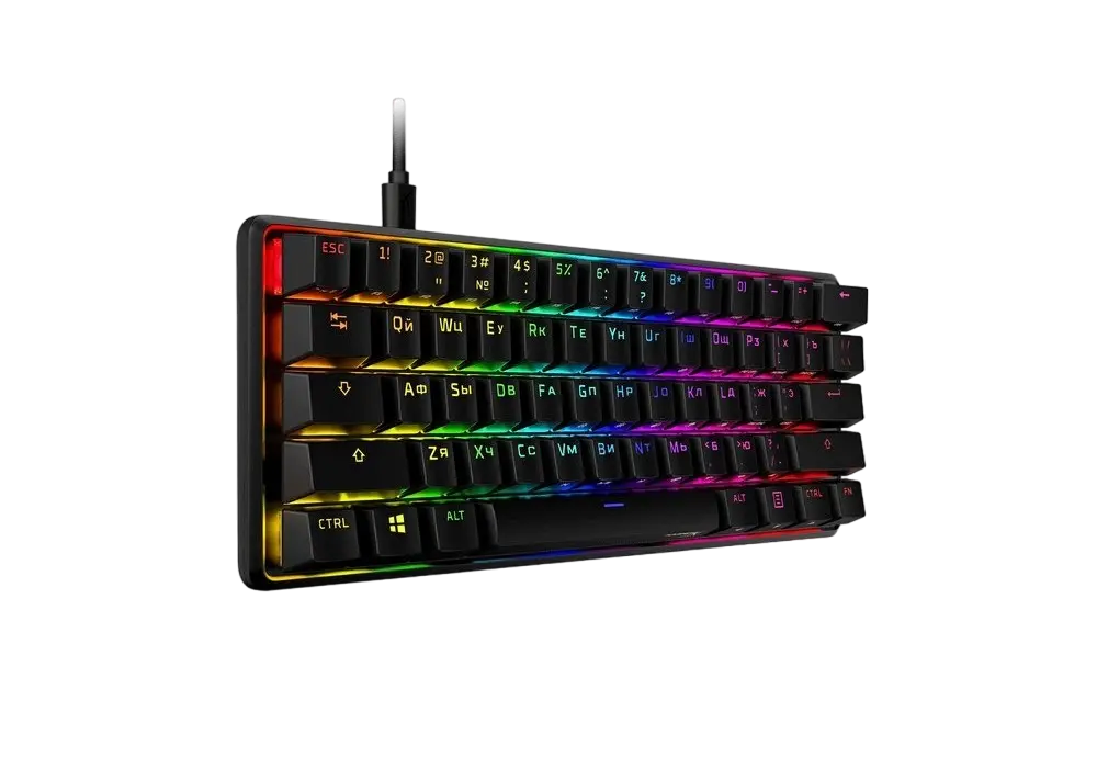 Tastatură HyperX Alloy Origins 60, Cu fir, Negru