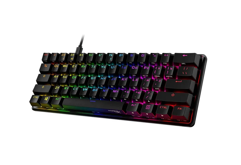 Tastatură HyperX Alloy Origins 60, Cu fir, Negru