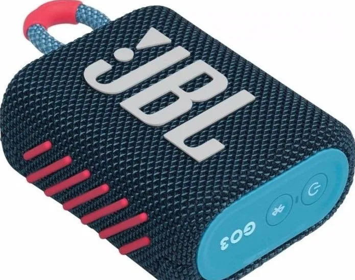 Boxă portabilă JBL GO 3, Albastru / Roz