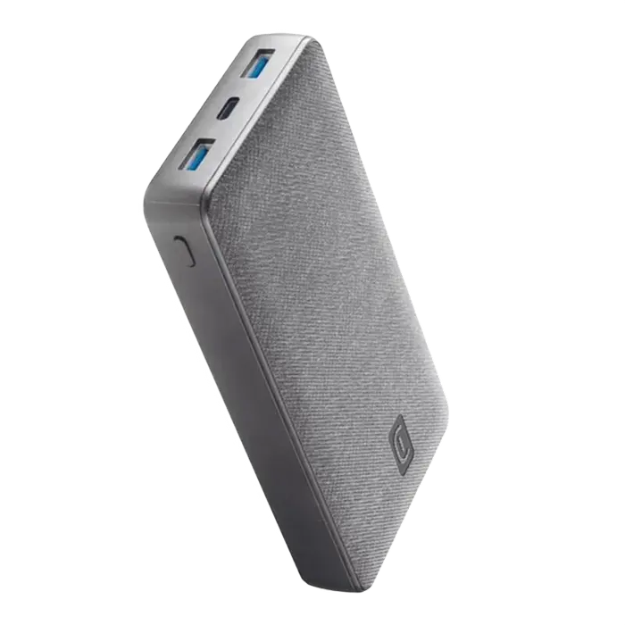 Acumulator extern Cellularline Shade Laptop, 20000mAh, Gri
