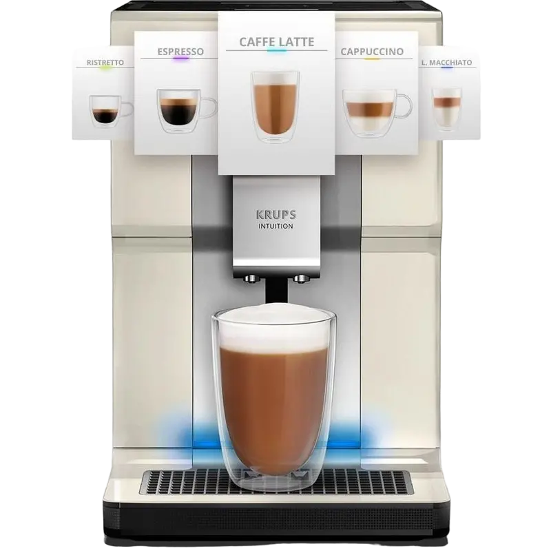 Espressor automat Krups EA872A10, Bej