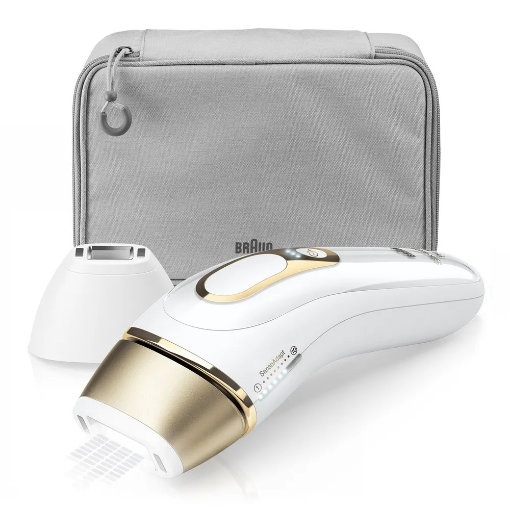 Fotoepilator BRAUN PL5117, Alb/Auriu