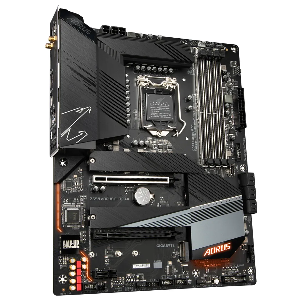 Placă de bază Gigabyte Z590 AORUS ELITE AX, LGA1200, Intel Z590, ATX