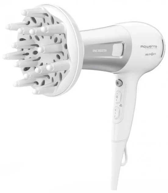 Uscător de păr Rowenta Powerline CV5930F0, 2400 W, Alb