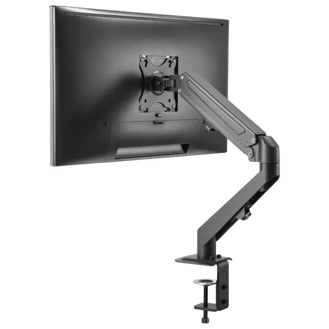 Suport birou pentru monitoare BRATECK LDT25-C012, Negru