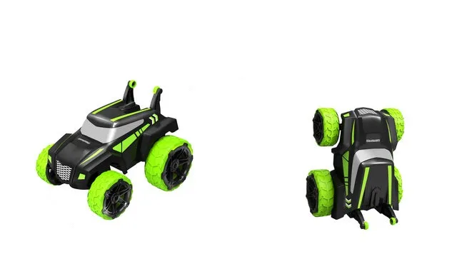 Jucărie cu telecomandă SY Stunt Car, 1:18, Negru (SY014)