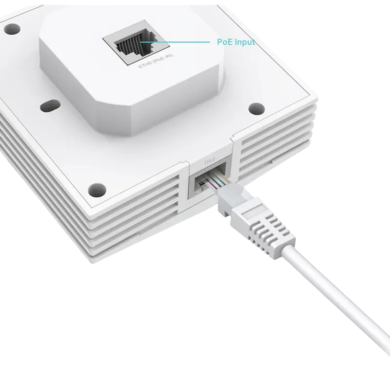Punct de acces TP-LINK EAP650-Wall, 574 Mbps, 2402 Mbps, Alb