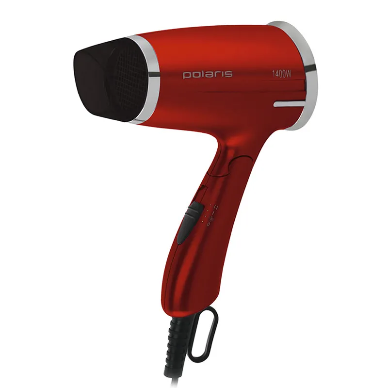 Uscător de păr Polaris PHD 1464T, 1400 W, Roșu