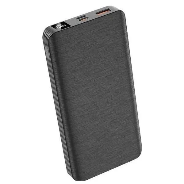 Power Bank XO 10000 mAh, Fast Charging, PD20W+QC22.5W, PR143 Black