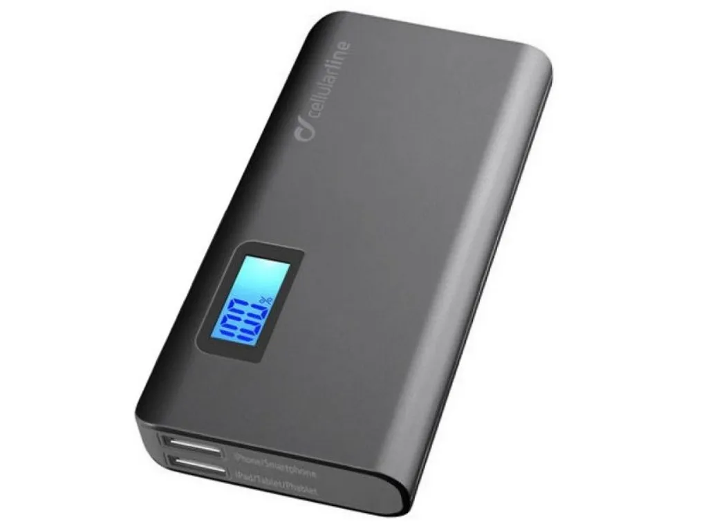 Acumulator extern Cellularline FreePower MANTA 10000, 10mAh, Negru