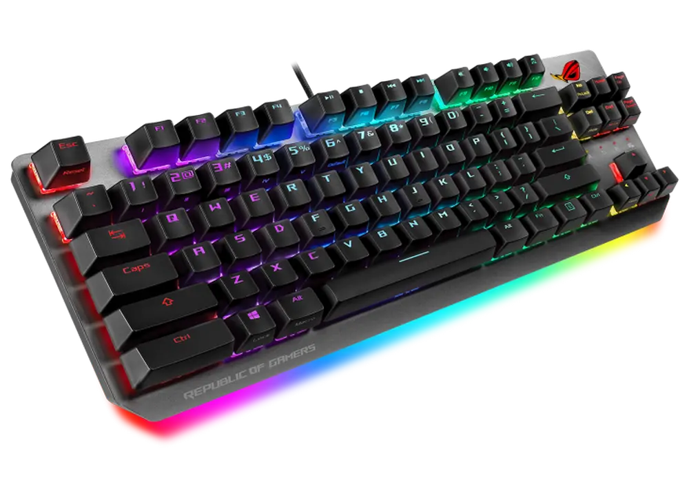Tastatură ASUS ROG Strix Scope TKL, Cu fir, Negru