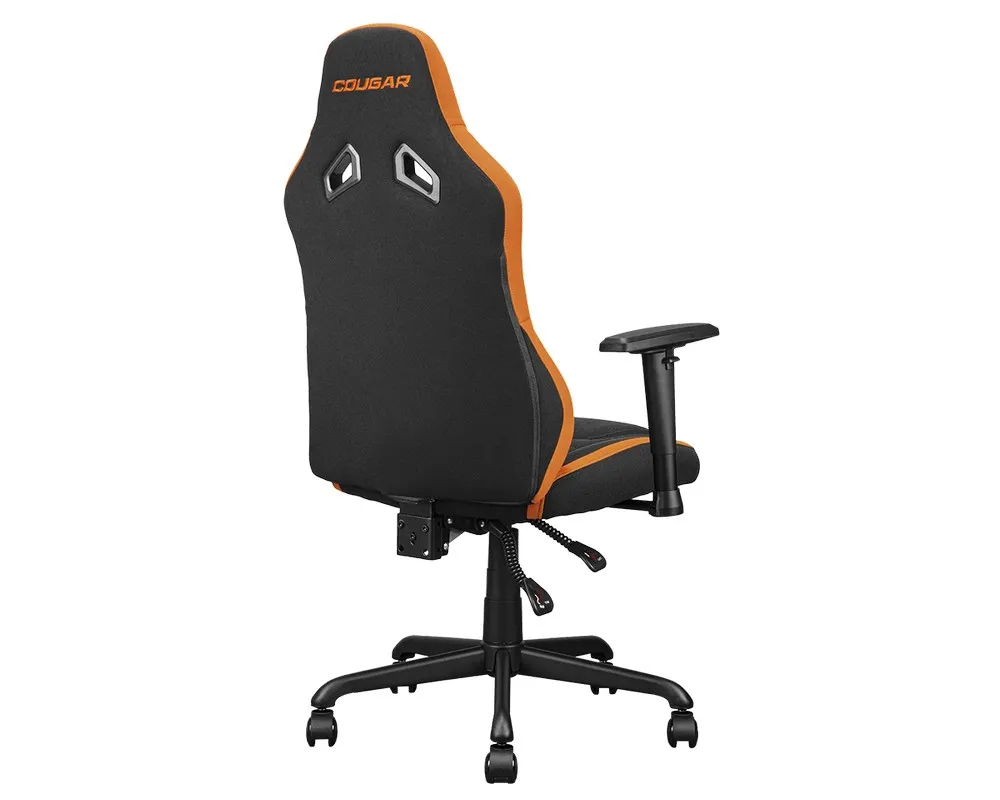 Scaun Gaming Cougar Fusion SF, Plasă elastomerică respirabilă, Portocaliu