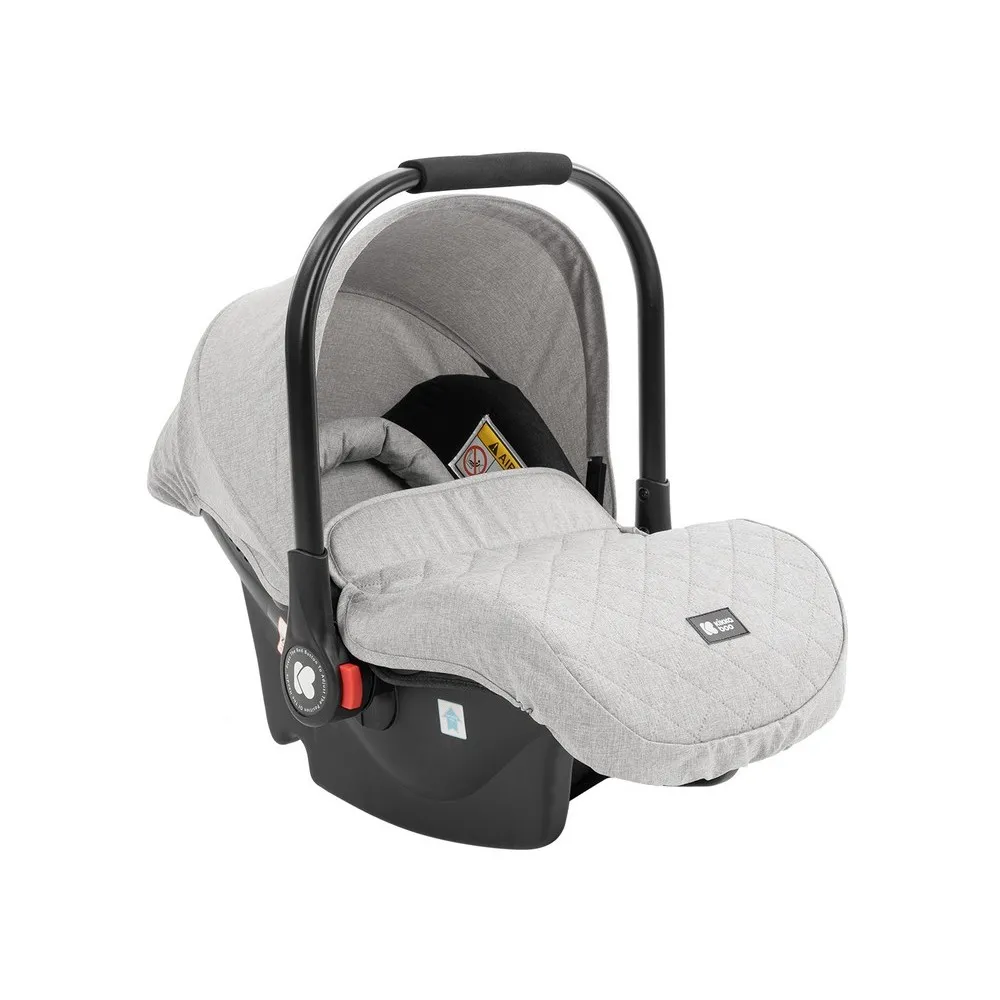 Scaun auto Kikka Boo Gianni, Grupa 0+ (0-13 kg), Gri