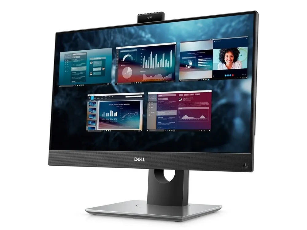Computer All-in-One DELL OptiPlex 5490, 23,8", Intel Core i5-10500T, 8GB/256GB, Linux Ubuntu, Negru