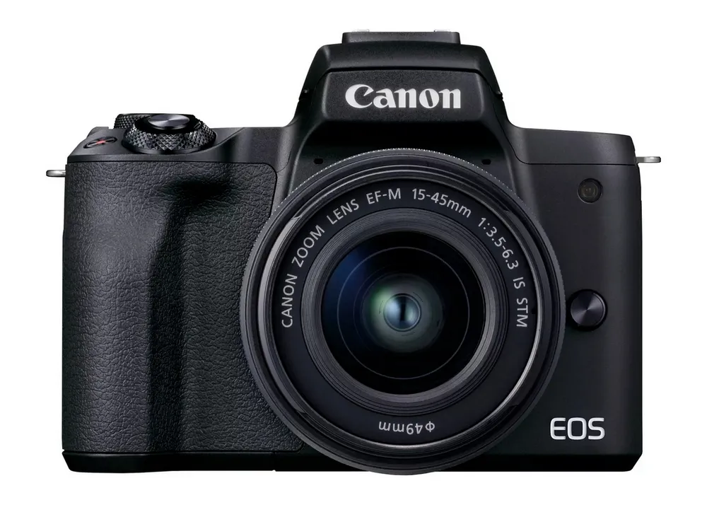Aparat Foto Mirrorless Canon EOS M50 Mark II Vlogger Kit, Negru