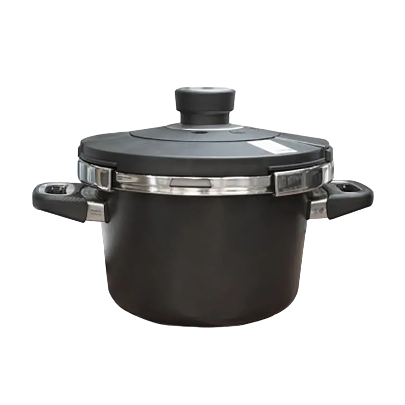 Cratiță AMT Gastroguss I-922SK-E-SET, 3,5L, 22cm, Negru