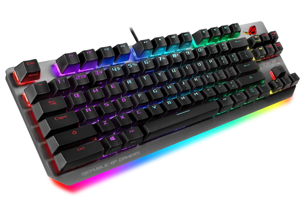 Tastatură ASUS ROG Strix Scope TKL, Cu fir, Negru