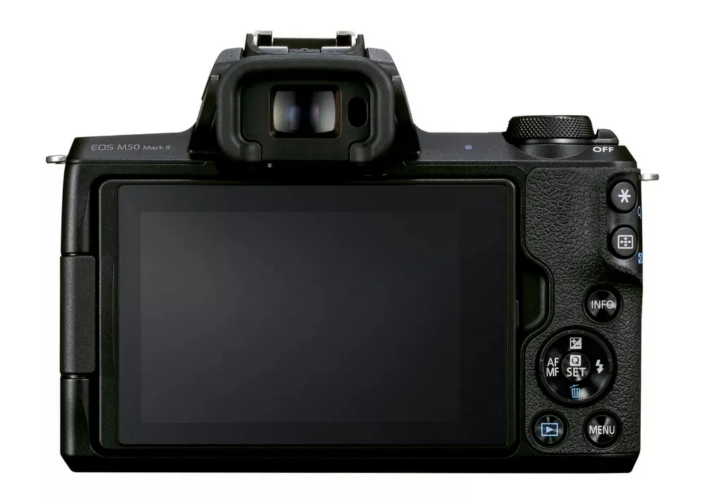 Aparat Foto Mirrorless Canon EOS M50 Mark II Vlogger Kit, Negru