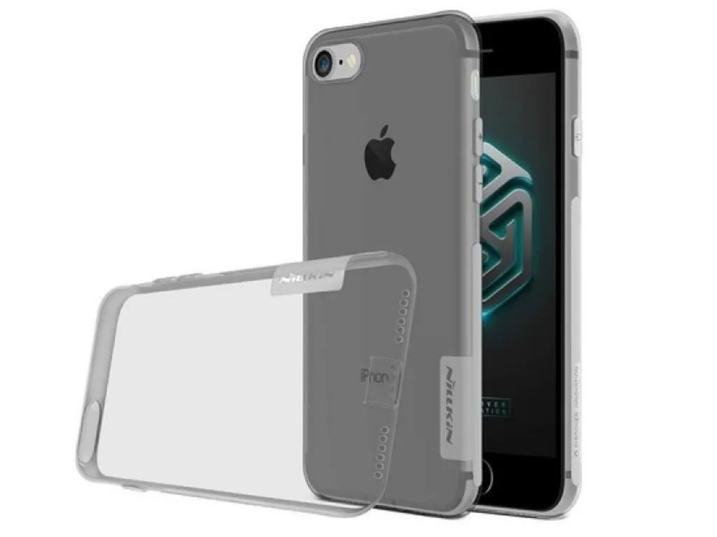 Husă Nillkin iPhone XR - Ultra thin TPU - Nature, Gri