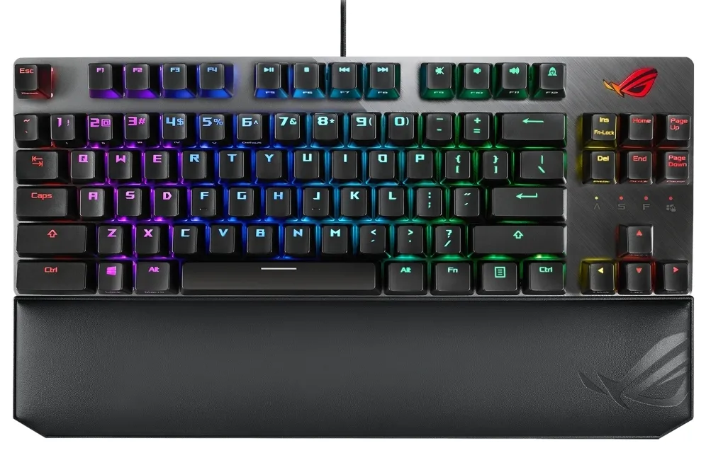 Tastatură ASUS ROG Strix Scope TKL, Cu fir, Negru