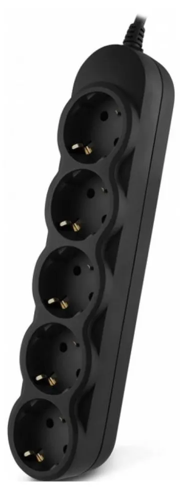 Prelungitor electric SVEN EX-I5, 5 Prize, 1,8m, Negru