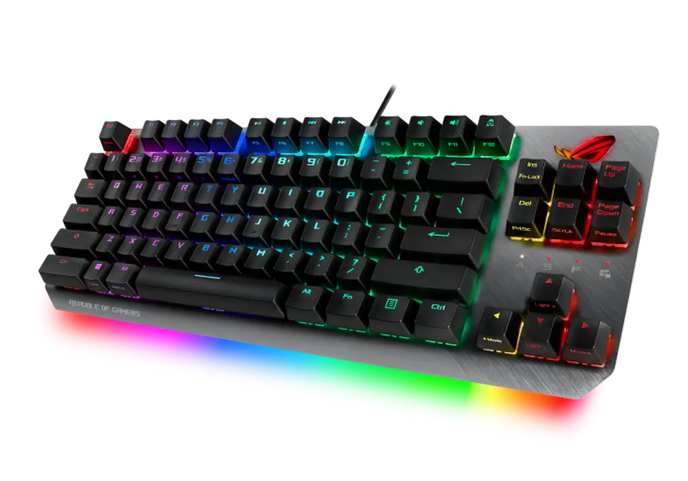 Tastatură ASUS ROG Strix Scope TKL, Cu fir, Negru
