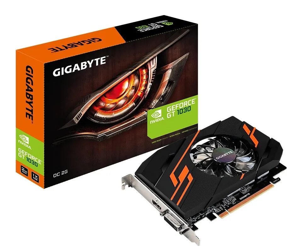 Placă Video Gigabyte GV-N1030OC-2GI,  2GB GDDR5 64bit