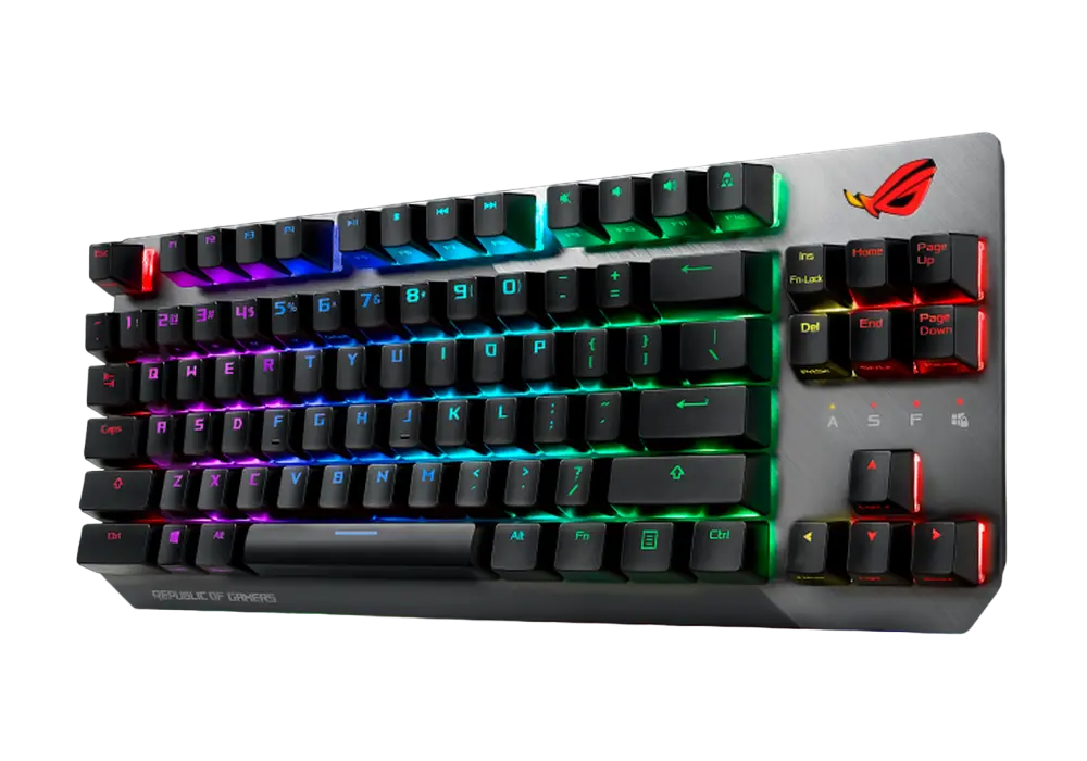 Tastatură ASUS ROG Strix Scope TKL, Cu fir, Negru