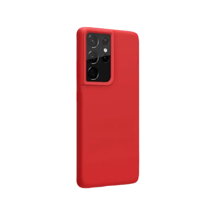 Husă Nillkin Galaxy S21 Ultra - Flex Pure Case, Roșu