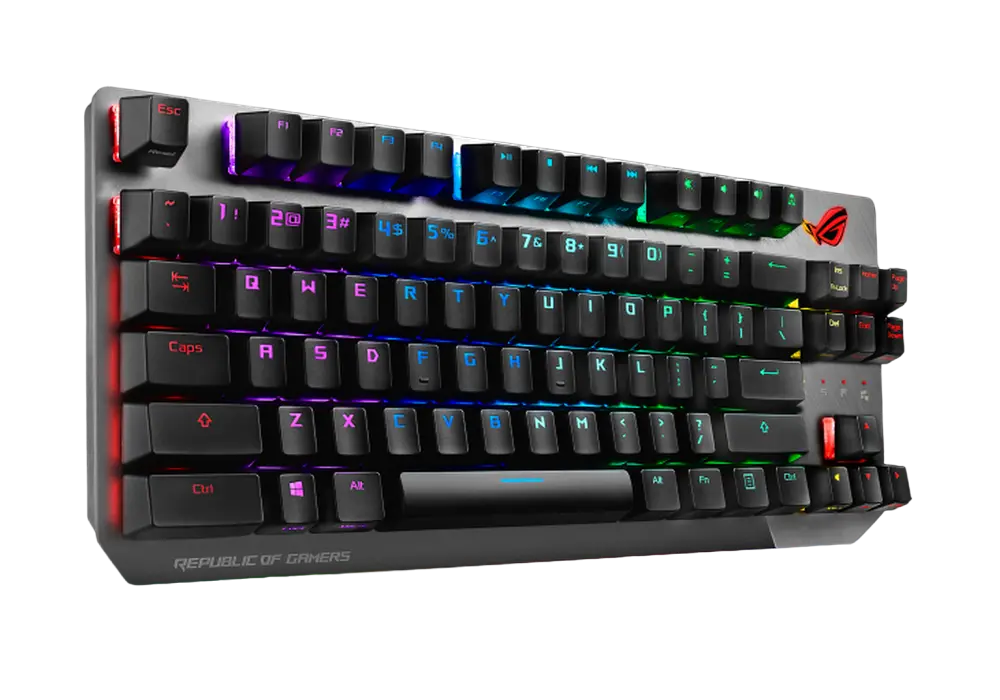 Tastatură ASUS ROG Strix Scope TKL, Cu fir, Negru