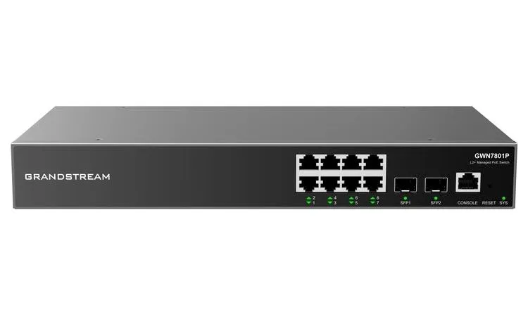 Comutator PoE Grandstream GWN7801P, IEEE 802.3af/at