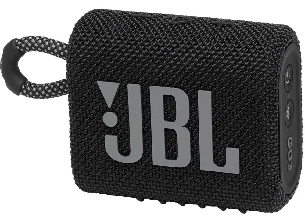 Boxă portabilă JBL GO 3, Negru