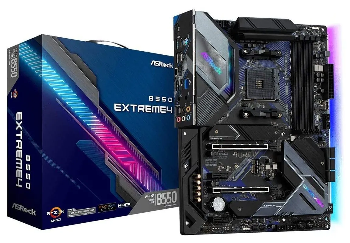 Placă de bază ASRock B550 EXTREME4, AM4, AMD B550, ATX