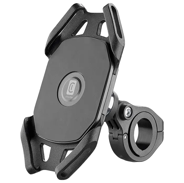 Suport de telefon pentru bicicleta Cellularline Bike Holder Pro, Negru
