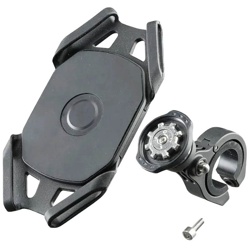 Suport de telefon pentru bicicleta Cellularline Bike Holder Pro, Negru