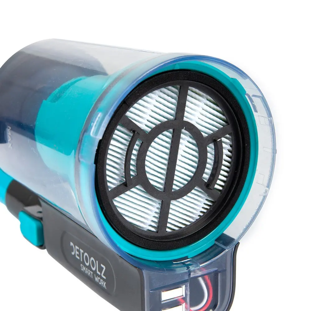 Aspirator cu acumulator Detoolz 120W, 0,8L 2200mAh