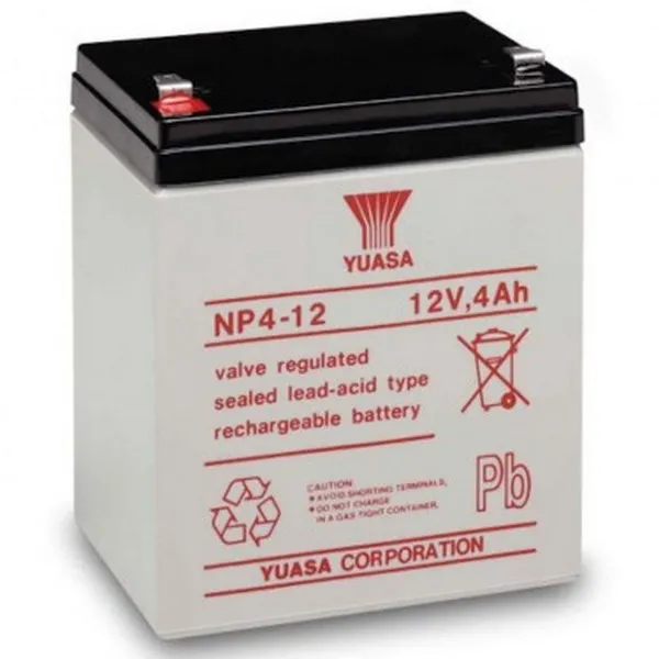 Acumulator UPS Yuasa NP4-12-TW, 12V, 4Ah