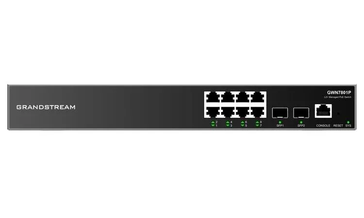 Comutator PoE Grandstream GWN7801P, IEEE 802.3af/at
