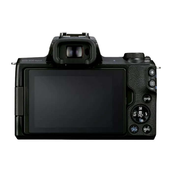 Aparat Foto Mirrorless Canon EOS M50 Mark II Vlogger Kit, Negru