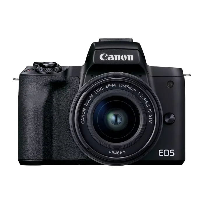 Aparat Foto Mirrorless Canon EOS M50 Mark II Vlogger Kit, Negru