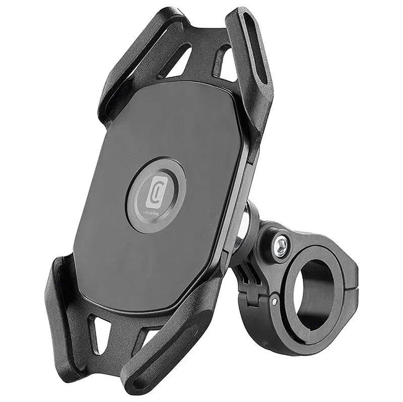 Suport de telefon pentru bicicleta Cellularline Bike Holder Pro, Negru