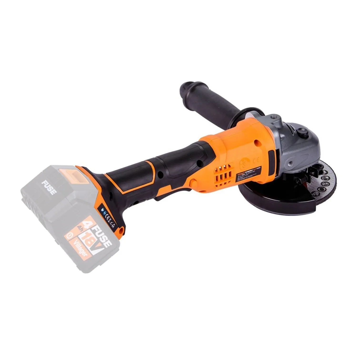 Masina de slefuit unghiulara pe acumulator FUSE VLN 4320 (Fara baterie)