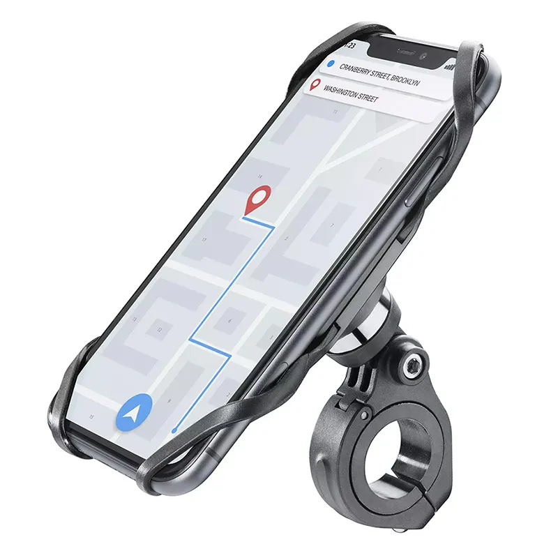 Suport de telefon pentru bicicleta Cellularline Bike Holder Pro, Negru