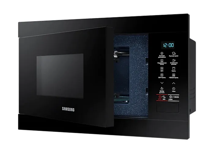 Cuptor cu microunde Samsung MG22M8054AK/BW, Negru
