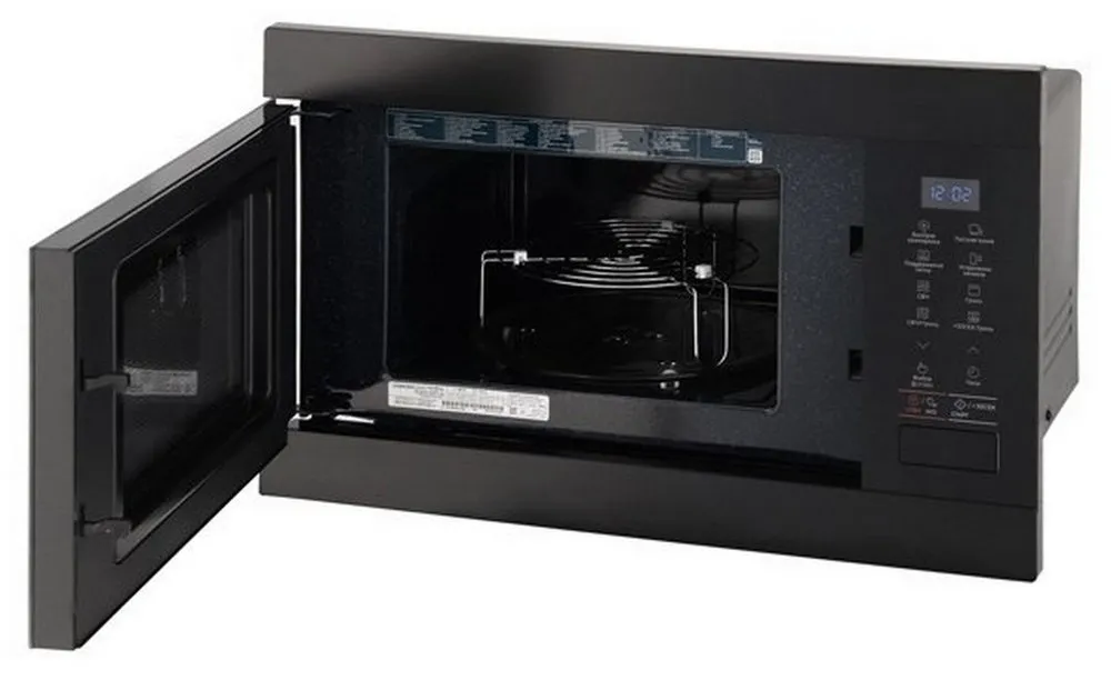 Cuptor cu microunde Samsung MG22M8054AK/BW, Negru