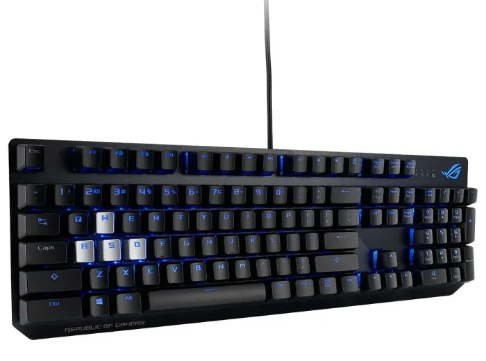 Tastatură ASUS Strix Scope RX, Cu fir, Negru