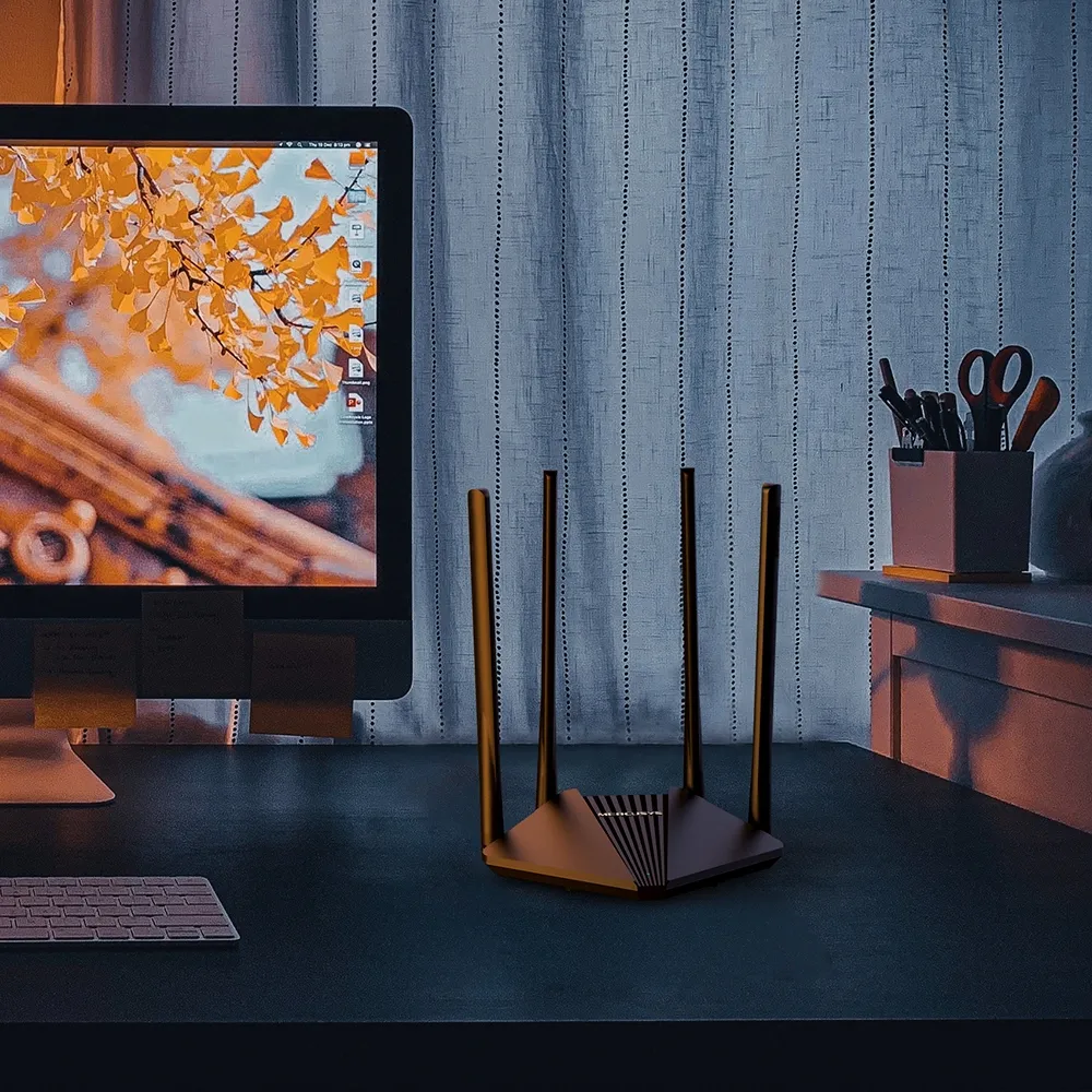 Router fără fir MERCUSYS MR30G, Negru