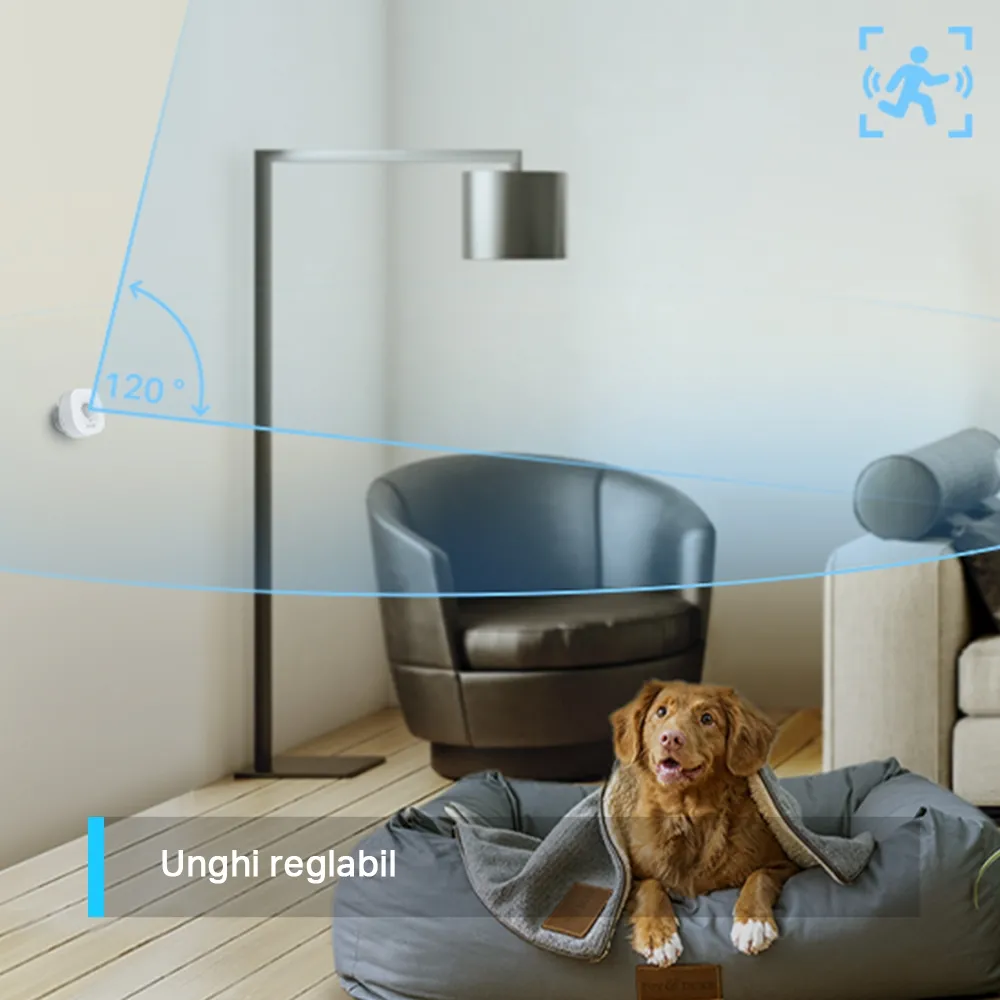 Senzor de mișcare inteligent TP-LINK Tapo T100, Alb