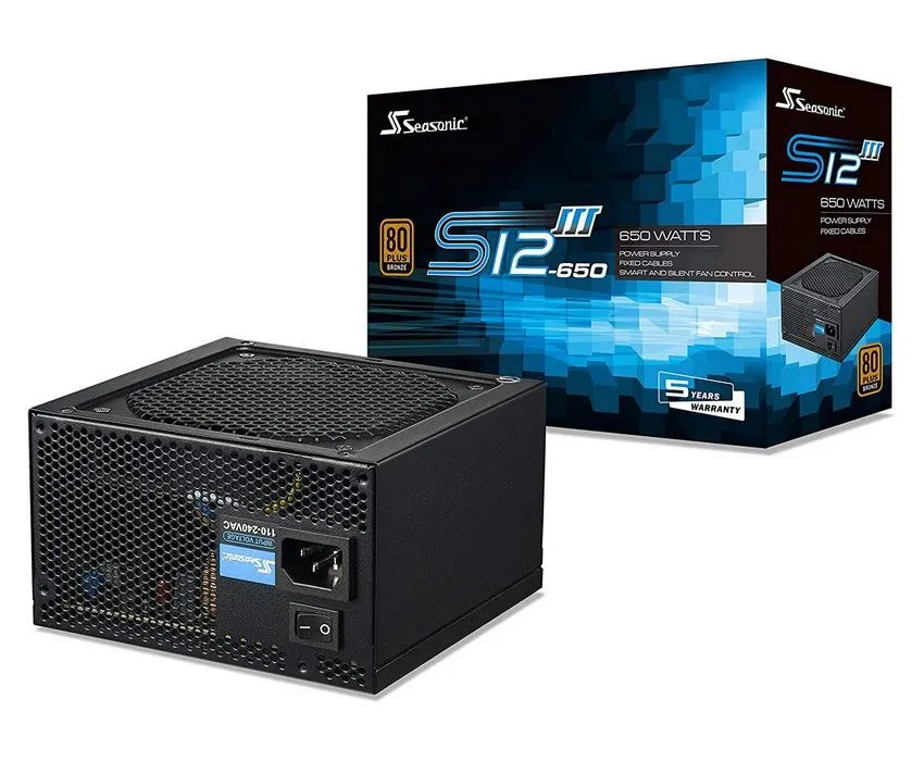 Sursă Alimentare PC Seasonic S12III-650, 650W, ATX, --